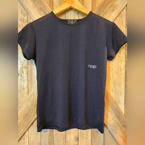 Vintage Fendi Top Made In Italy Size 8 Hand Wash Womens